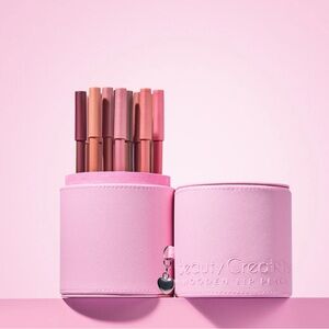 Beauty Creations | Wooden Lip Liner Pencil Set with Pink Case | 16 Shades 👄